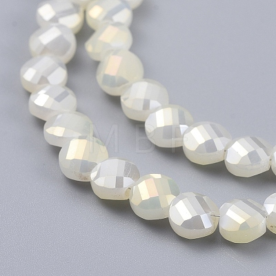 Electroplate Glass Beads Strands EGLA-J149-C-6mm-FR02-1