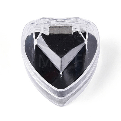 Valentine's Day Transparent Acrylic Ring Storage Boxes OBOX-T001-01A-1