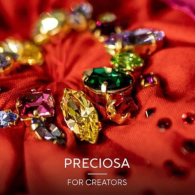 Preciosa® MAXIMA Crystal Fancy Stones Y-PRC-FG8-00030-260-1