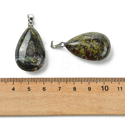 Natural Dragon Blood Pendants GG-K002-09V-1