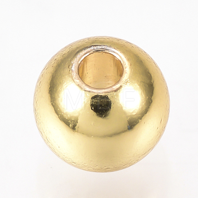 Brass Beads KK-Q738-8mm-03G-1