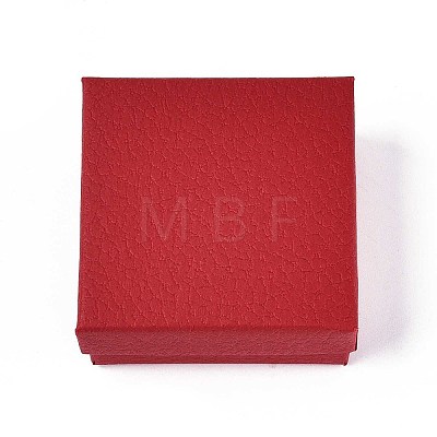 Square Cardboard Necklace Box CBOX-Q038-02-01E-1