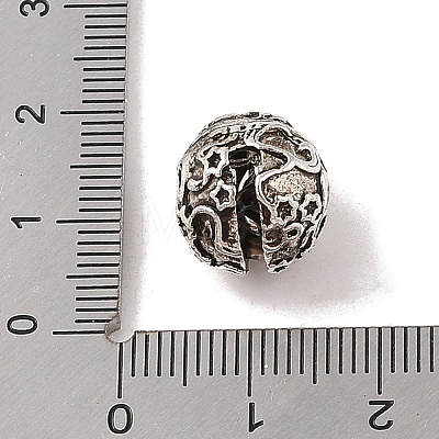 Tibetan Style Alloy Charms TIBE-Q090-27AS-1