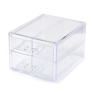 4-Grid Acrylic Jewelry Storage Drawer Boxes CON-K002-01A-1