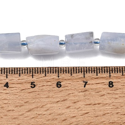 Natural Blue Lace Agate Beads Strands GG-CBA8682-A03-1