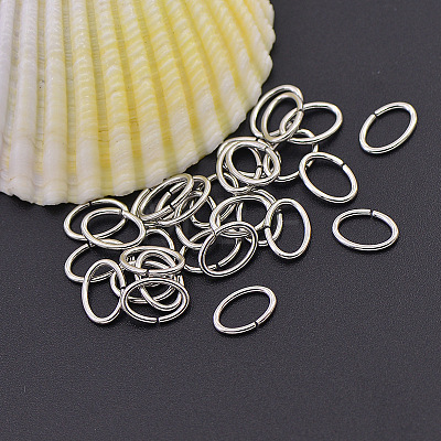 Stainless Steel Open Jump Rings X-STAS-L236-07P-1