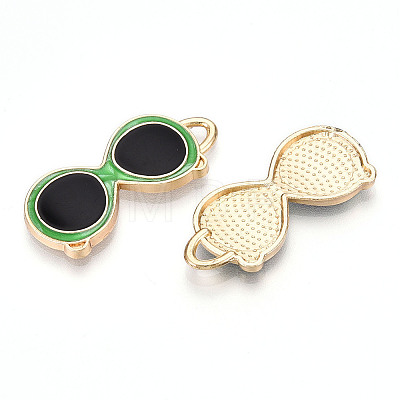 Alloy Enamel Pendants ENAM-T022-19C-1