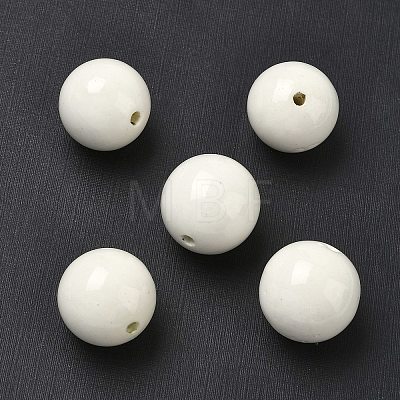 Handmade Fancy Antiqued Glazed Porcelain Beads X-PORC-R408-25mm-12-1