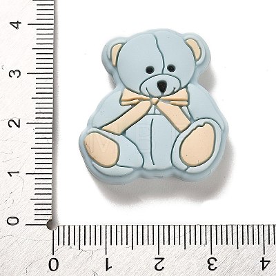 Bear Silicone Focal Beads SIL-D008-01A-1