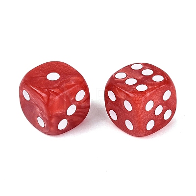 Opaque Acrylic Beads MACR-F083-14D-1