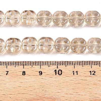 Electroplate Glass Beads Strands EGLA-T021-06D-1