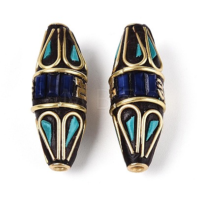 Handmade Indonesia Beads IPDL-N004-09B-C-1