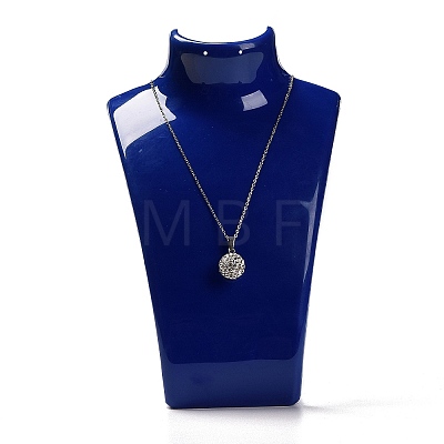 Plastic Necklace Bust Display Stands NDIS-P003-01-M-1