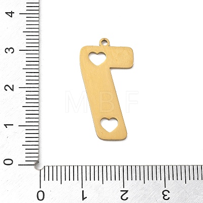 201 Stainless Steel Pendants SA-CBA3D3A-02G-1