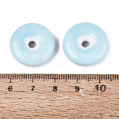 Vintage Handmade Porcelain Beads PORC-N013-20-17-1