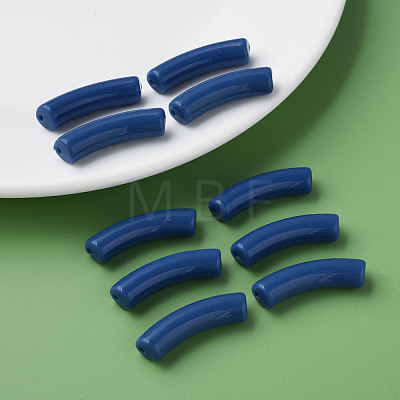 Opaque Acrylic Beads MACR-S372-002B-18-3921-1