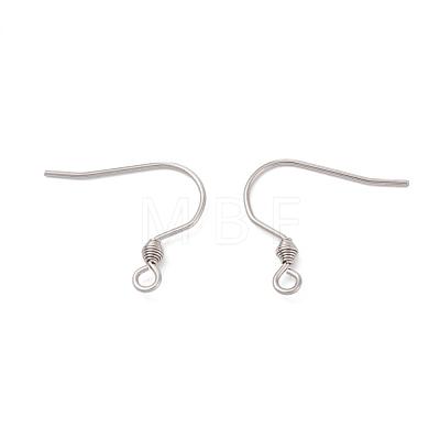 Tarnish Resistant 316 Surgical Stainless Steel Earring Hooks STAS-M288-07P-B-1