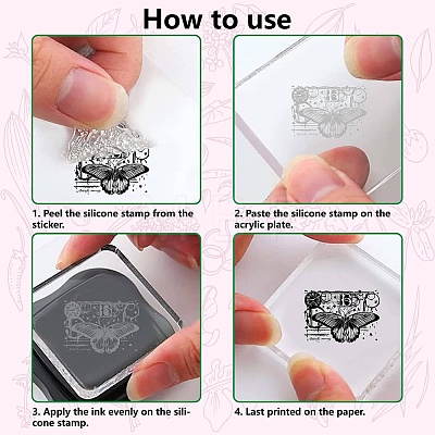 Custom PVC Plastic Clear Stamps DIY-WH0439-0064-1