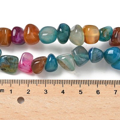 Natural Agate Beads Strands X-G-H295-B01-16-1
