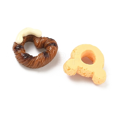 Opaque Resin Cabochons RESI-K030-10-1