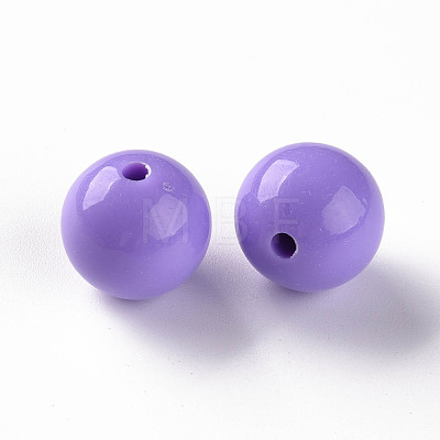 Opaque Acrylic Beads MACR-S370-C16mm-A32-1