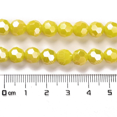 Opaque Glass Beads Stands EGLA-A035-P8mm-B04-1
