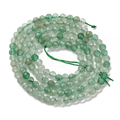 Natural Green Aventurine Beads Strands G-F748-K01-1