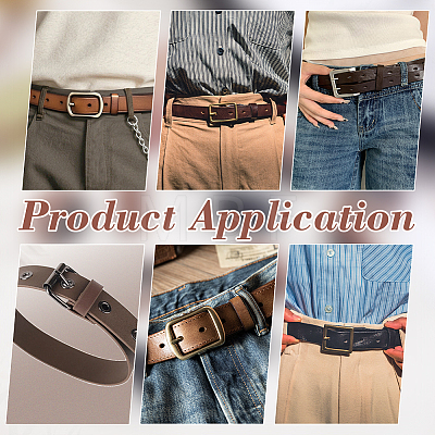 20Pcs 2 Colors Leather Belt Loop Ring DIY-PH0036-53-1