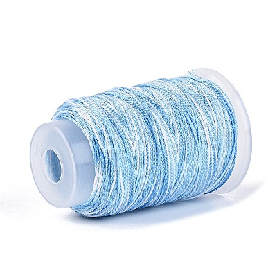 5 Rolls 9-Ply Braided Nylon Strings with Metallic Thread OCOR-Q062-01C-1