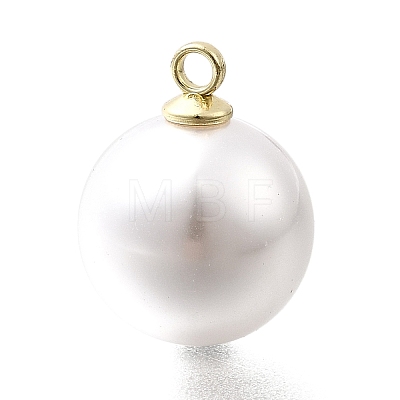 ABS Plastic Imitation Pearl Pendants FIND-H052-01H-04G-1