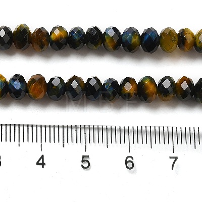 Natural Rainbow Tiger Eye Beads Strands G-NH0002-D04-02-1
