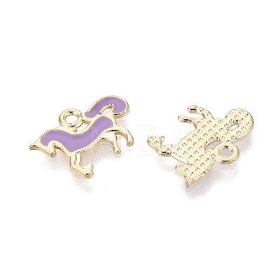 Alloy Enamel Pendants ENAM-N069-12P-1