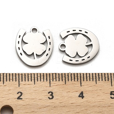 316 Surgical Stainless Steel Charms STAS-H190-14P-03-1