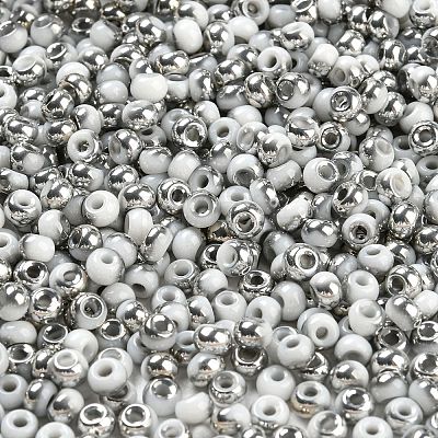 Metallic Colors Glass Seed Beads SEED-Z001-C-D10-1