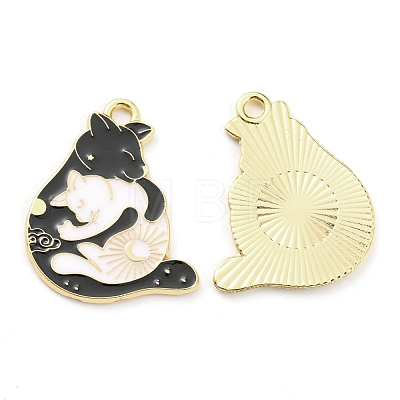 Alloy Enamel Pendants ENAM-D051-06G-1