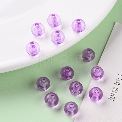 Transparent Acrylic Beads MACR-S370-A8mm-740-1