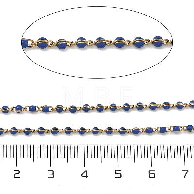 304 Stainless Steel Enamel Twisted Chains STAS-R100-40G-04-1