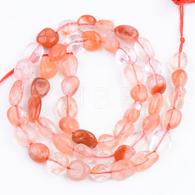 Natural Quartz Beads Strands G-S359-149A-1