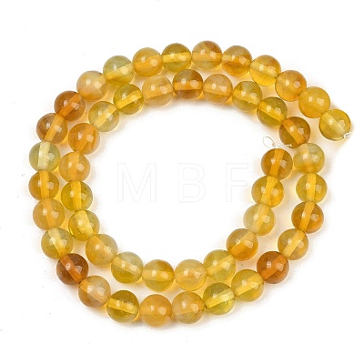 Handmade Lampwork Beads Strand LAMP-B056-8mm-1