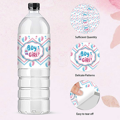 Bottle Label Adhesive Stickers DIY-WH0520-010-1