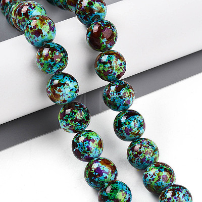 Synthetic Turquoise Beads Strands TURQ-T004-08A-04-1