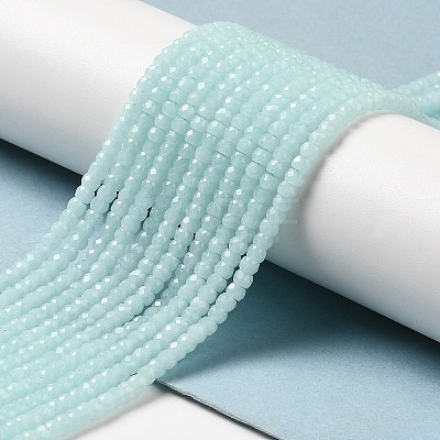 Synthetic Luminous Stone Beads Strands G-C086-01A-01-1