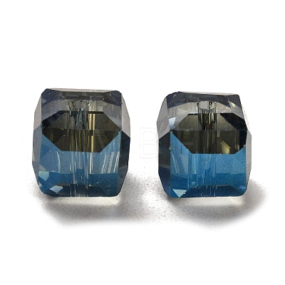 Electorplated Glass Beads EGLA-E006-2L-1