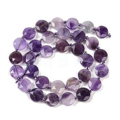 Natural Amethyst Beads Strands G-C116-A21-01-1