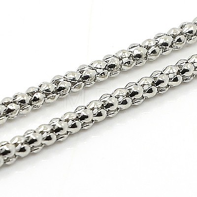 304 Stainless Steel Necklaces NJEW-F027-45-1