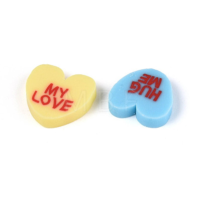 Handmade Polymer Clay Cabochons CLAY-T023-01M-1