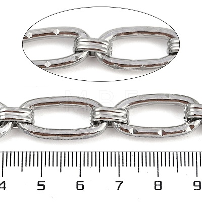 Non-Tarnish 304 Stainless Steel Link Chains CHS-A013-04P-01-1