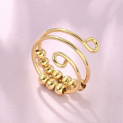 Rotatable Finger Rings for Women RJEW-D302-01G-02-1