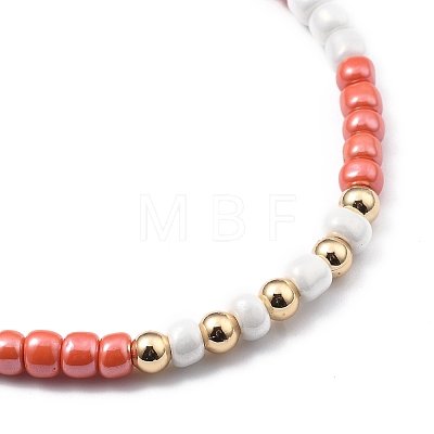 Adjustable Nylon Cord Braided Bead Bracelets BJEW-JB05480-04-1
