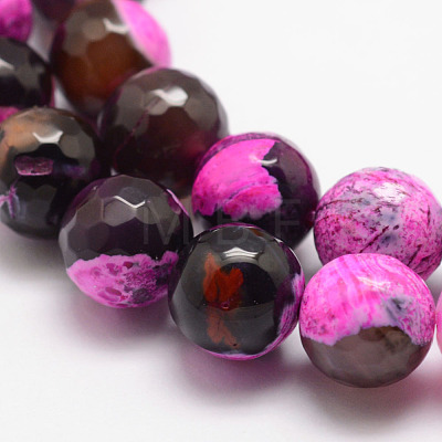 Natural Fire Crackle Agate Bead Strands X-G-K166-06F-10mm-01-1